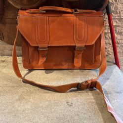 Genuine Leather Messenger Bag