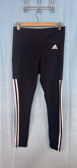 Adidas Primegreen Aeroready Black Athletic Leggings - Size M