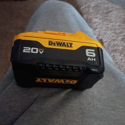 20v Max 6AH DeWalt Battery 