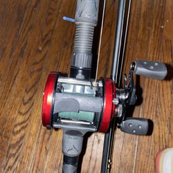 Abu Garcia Bait caster Fishing Pole 