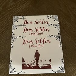 Dear Soldier Card