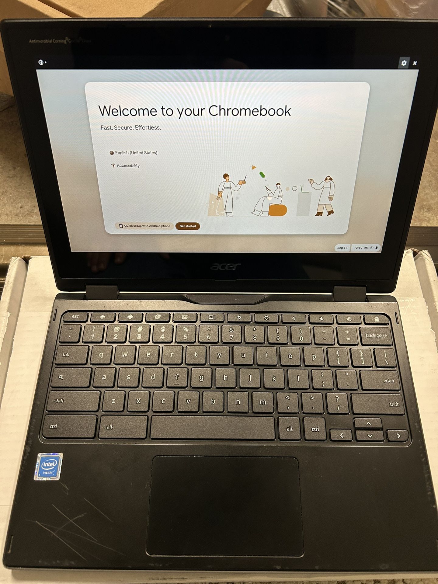 Acer 2in1 laptop/Tablet Touchscreen