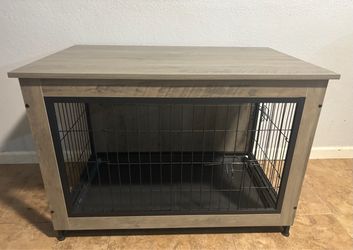 Wooden Dog Crate