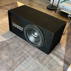 Single Sundown Audio SA12 V.2 Custom Box