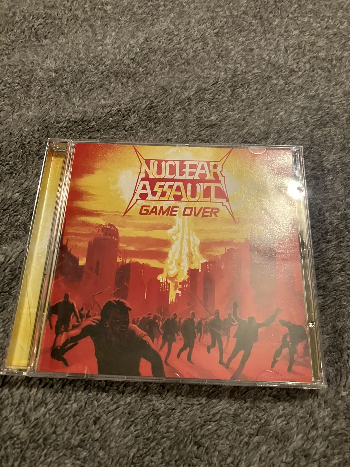 Nuclear Assault Game Over CD 2011 Remaster Thrash Metal With Bonus Tracks