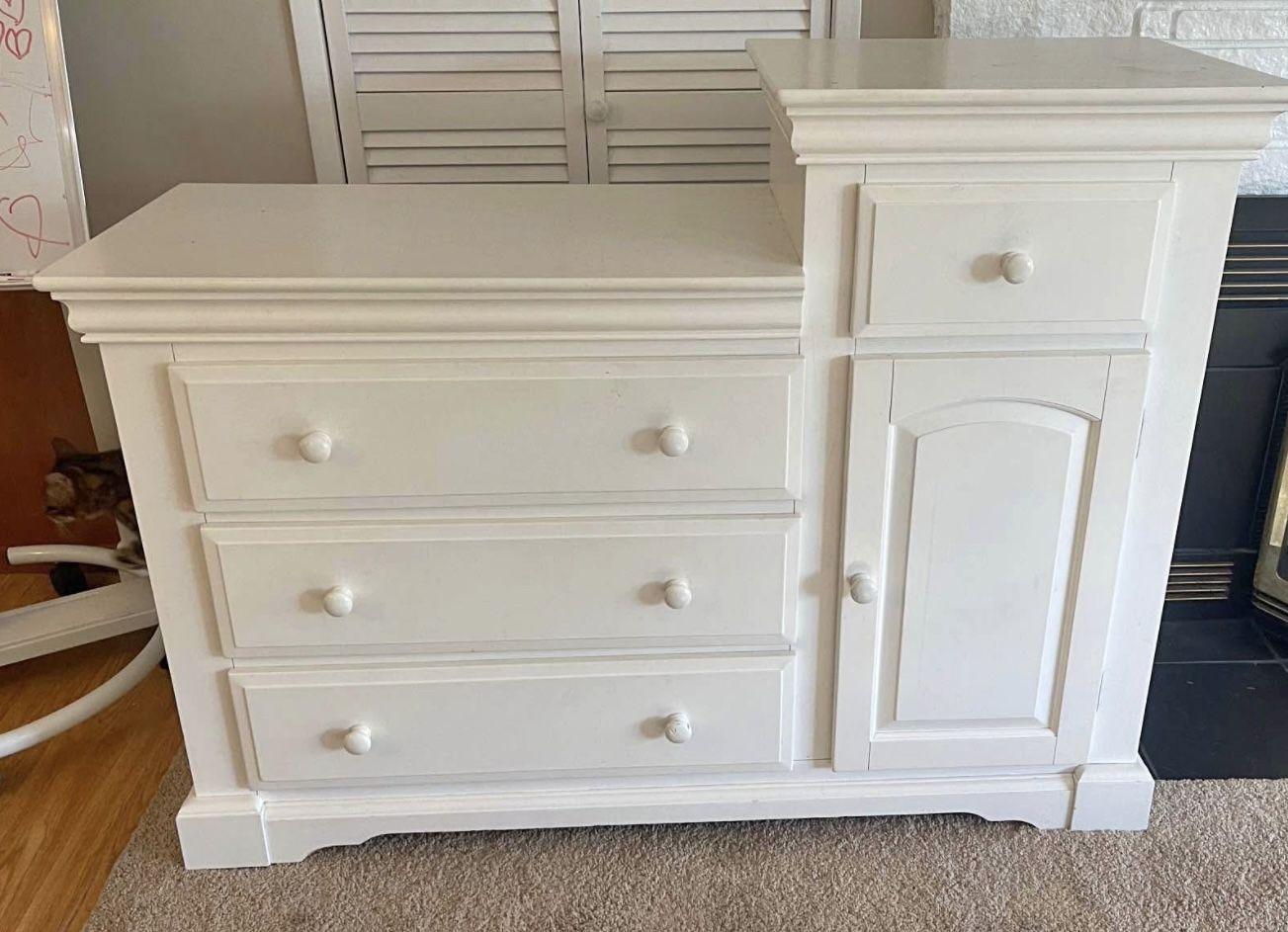 Baby changing table and dresser