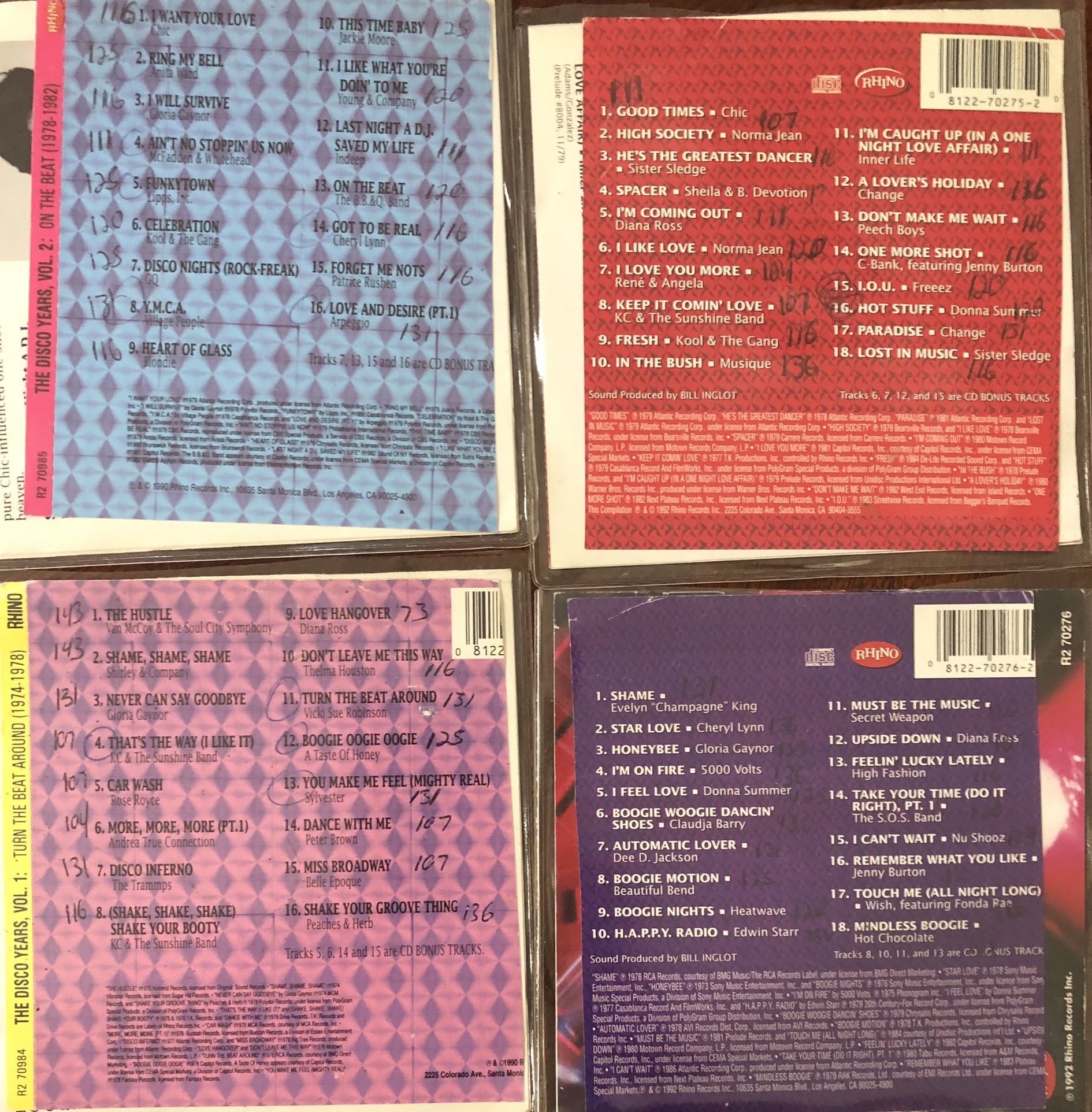 The Disco Years 5 CD Set