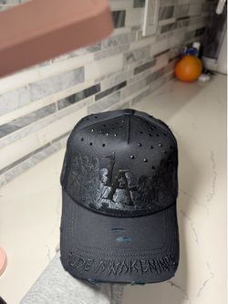 Rude Awakening Black Crystal Last Supper Hat New Condition