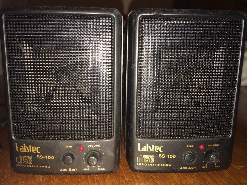 Labtec SS-100 speakers