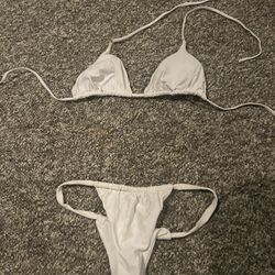 White Bikini Very Sexy Cute