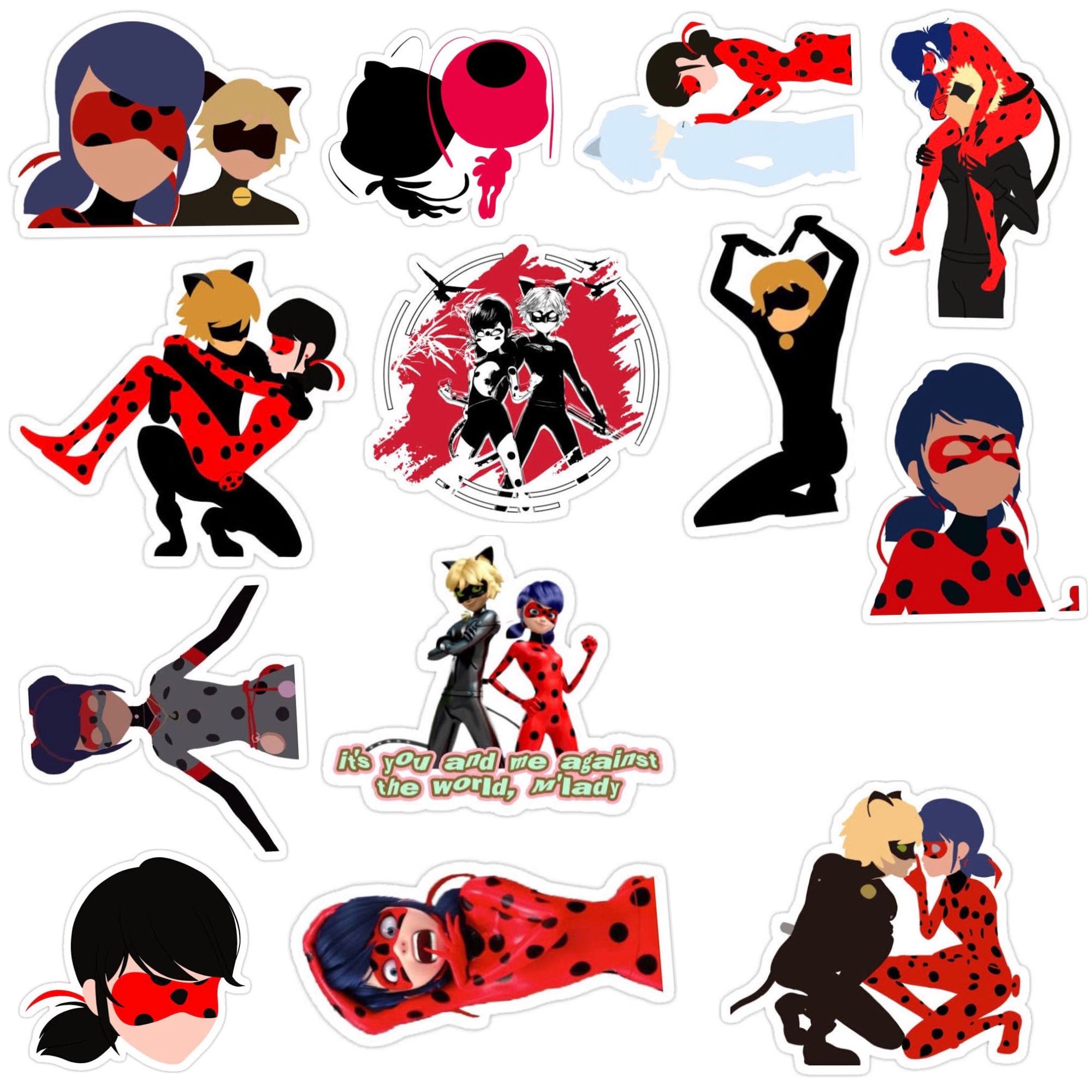 23 Miraculous Ladybug Stickers