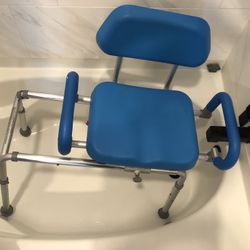 Sliding Shower Chair (belted)