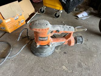 6 inch orbital sander- Rigid