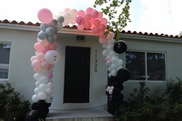 Luxury Balloon Entrance Display