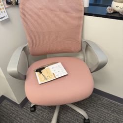 Brand new pink office chair