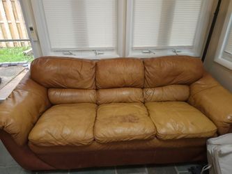 Leather Couch