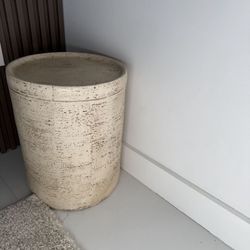 2 Gorgeous Travertine Nightstands New!!!