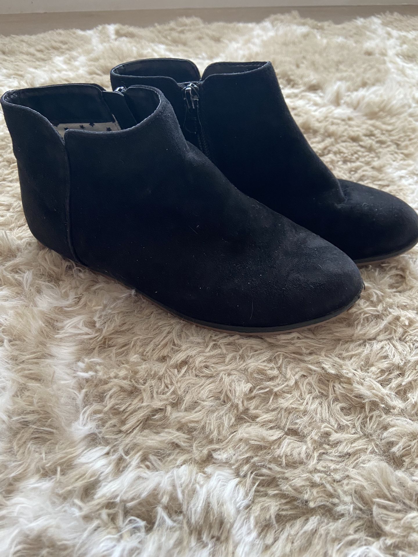 Black Shoes Girls Size 2