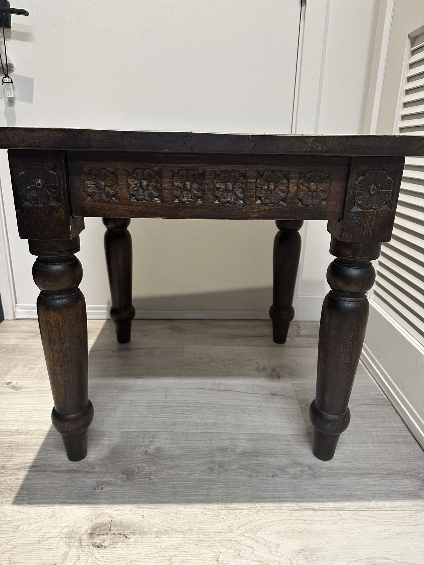 Beautiful antique carved table
