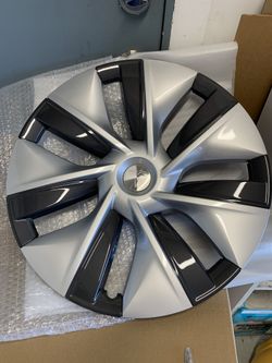 4 PCS OEM Tesla Model Y 19” Wheel Cover Hubcaps 2022-2024