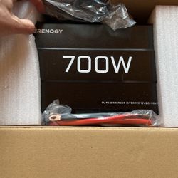 Renogy 700w Pure Sine Wave Inverter (unused)