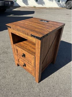Nightstand w/ charging station