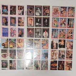 Misc. DRAMA TV Shows Trading Cards (6) Six Sets in FOLDER SIX