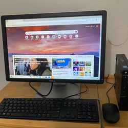 Dell Optiplex 3020M Micro Desktop Mini Tower PC
Intel® Core™ i3-4160T CPU @ 3.10GHz 
6GB DDR3 SDRAM.
120 GB SSD 
Windows 10 pro. Microsoft office inst