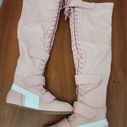 Cape Robbin Helena Women's Pink Boots