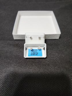 Moissanite Stud Earrings.