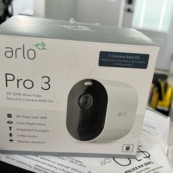 Box Opened Never Used Security Camera