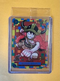 One Piece Card Game Monkey D. Luffy P-110 4th Anniversary (Event Winner)