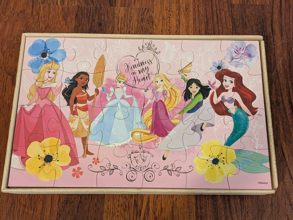 Assorted Disney Princess Puzzles