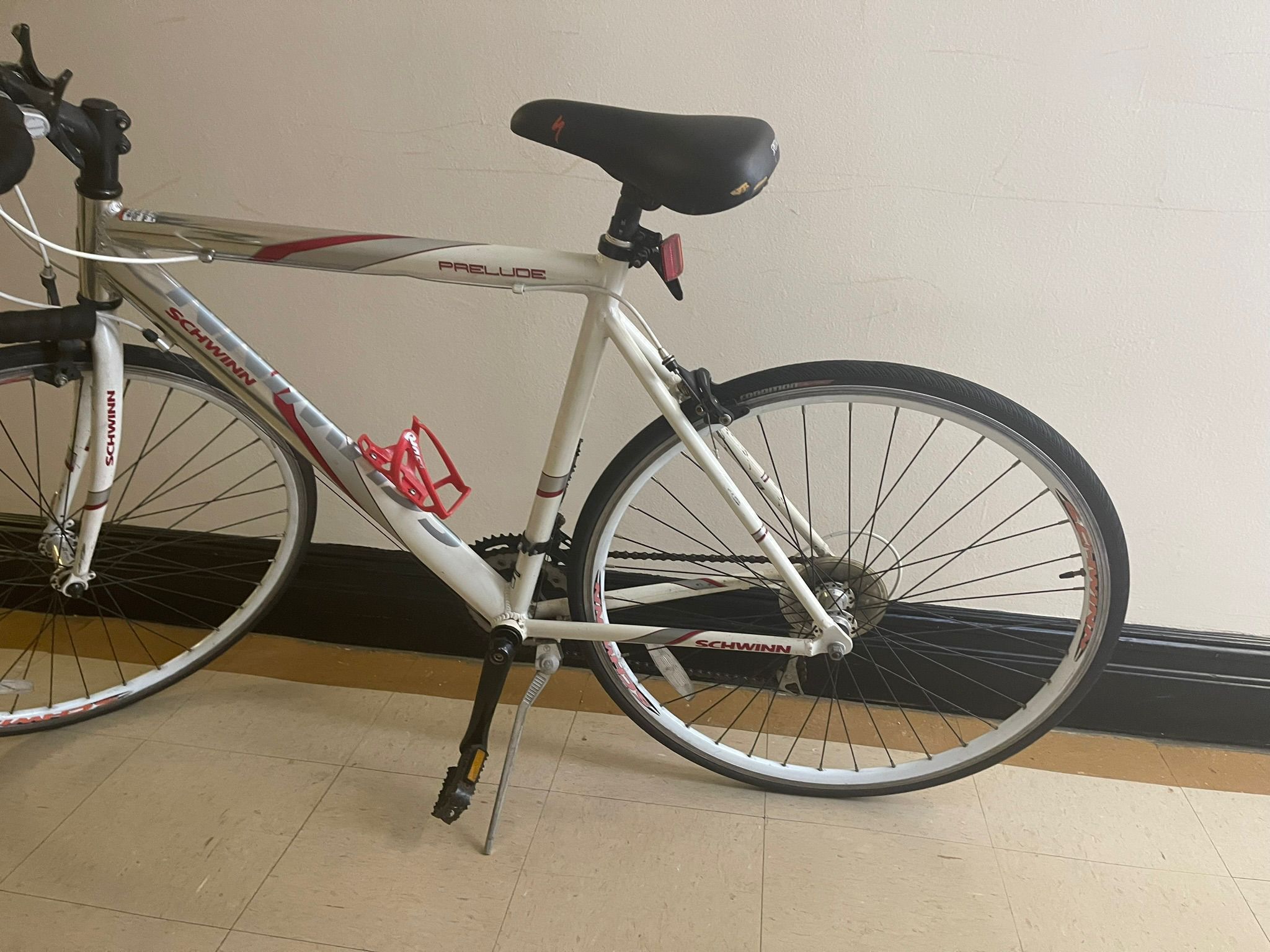 SCHWINN PRELUDE ロードバイク BB white Schwinn Prelude PROFESSIONAL Road Bike only call people who are