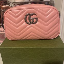 GG Marmont Chain Bag- Pink
