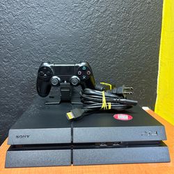 Sony PlayStation 4 Slim 500GB Home Console W/ charging station