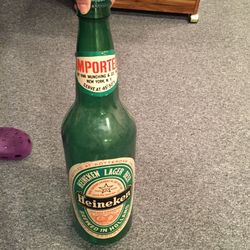 Big Plastic Beer Bottle