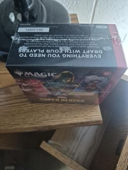2x MTG Marvel Super Heroes Draft Night Boxes - Factory Sealed