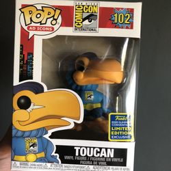Toucan Funko Pop (2020 Summer Convention Exclusive)
