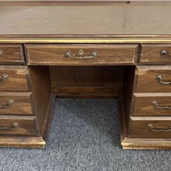 Executive Wood Mid-Century Desk Free