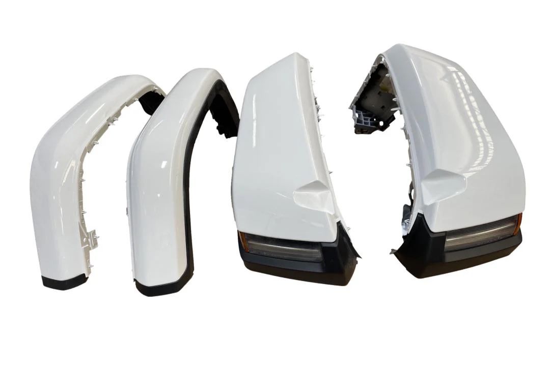 Jeep Gladiator 4 Fender Flares White (compelled)