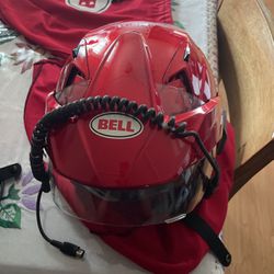 Two Bell Helmets