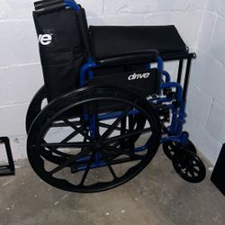 Wheel Chair- Blue Streak Series, Like New! 