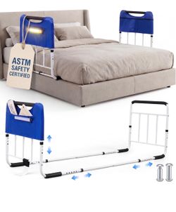 Double Bed Rail w/lights New, never used