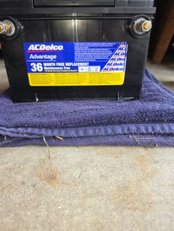 AC Delco Advantage side post battery