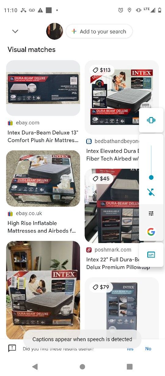 Brand New In Box Intel 24 Inch King Air Mattress