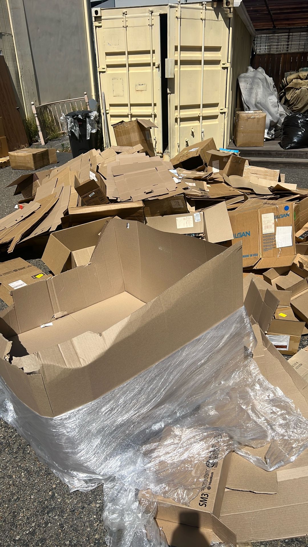 Free Recycling Cardboard 