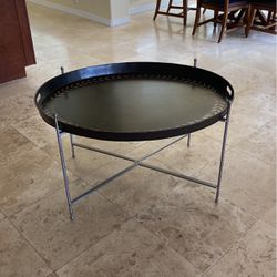 Large Oval Tray Coffee Table