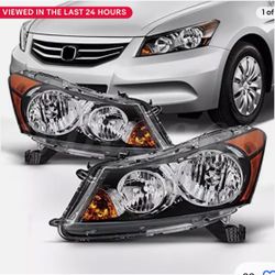 Front Headlights 2012 Honda Accord Sedan 