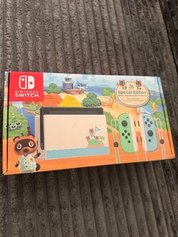 Nintendo switch animal crossing special edition like new